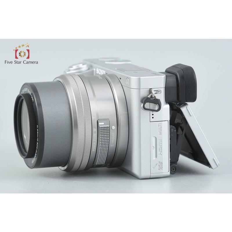 【中古】SONY ソニー α6400 ILCE-6400 シルバー ミラーレス一眼カメラ シャッター回数僅少 SONY（ソニー） 【中古】SONY α6400 ILCE-6400L シルバー パワーズーム