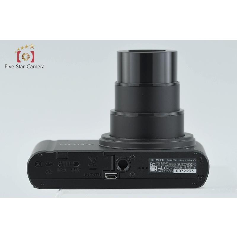 美品♪ SONY Cyber-shot DSC-WX350 ブラック 楽天市場】【中古】【1ヶ月保証】ソニー Sony Cyber-shot WX350