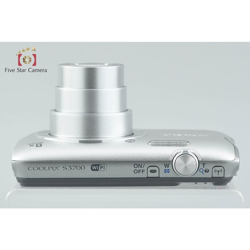 ニコン（Nikon） 【中古】Nikon COOLPIX S3700 シルバー コンパクト