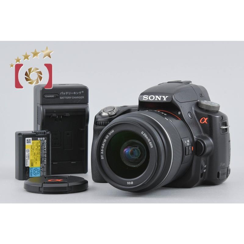 SONY（ソニー） 【中古】SONY α55 SLT-A55V ズームレンズキット : 中古
