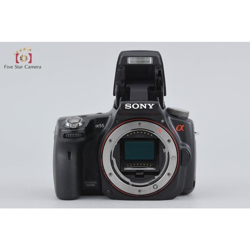 SONY（ソニー） 【中古】SONY α55 SLT-A55V ズームレンズキット : 中古