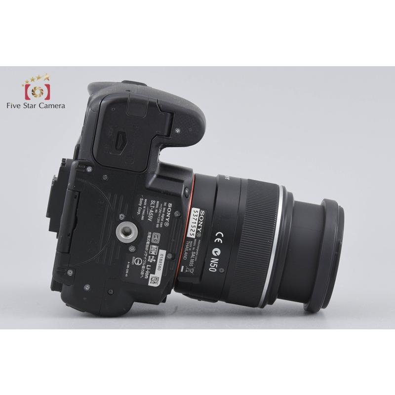 SONY（ソニー） 【中古】SONY α55 SLT-A55V ズームレンズキット : 中古