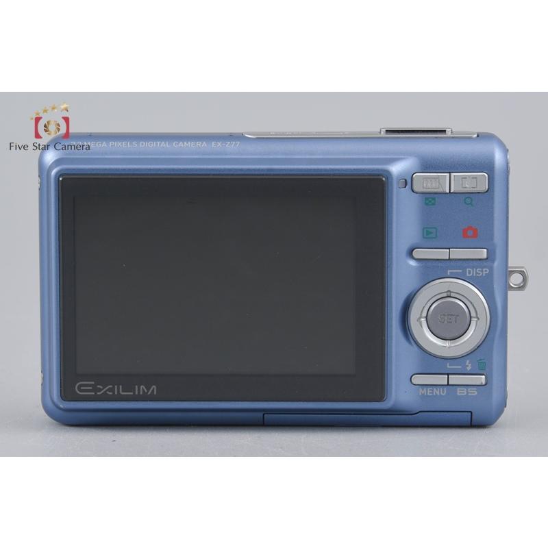 CASIO（カシオ） 【中古】Casio EXILIM EX-Z77 ブルー コンパクト