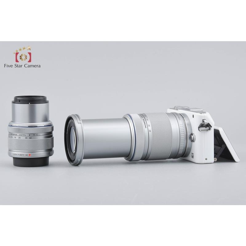 【中古】OLYMPUS オリンパス PEN Lite E-PL3 ダブルズームレンズキット ホワイト オリンパス（OLYMPUS） 【中古】OLYMPUS PEN Lite E-PL3 ダブルズーム