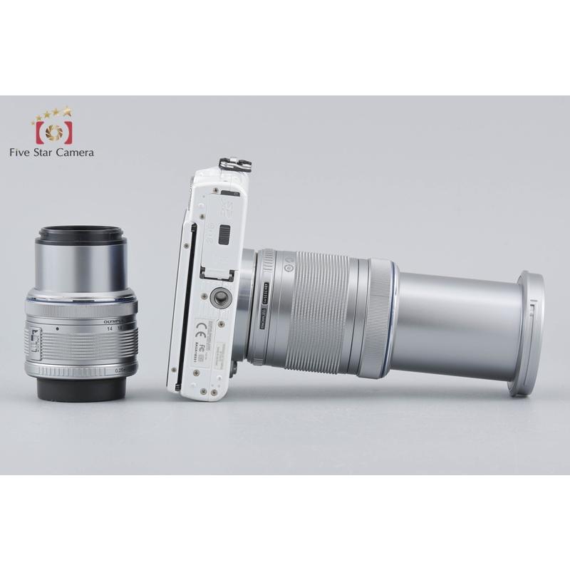カメラ OLYMPUS PEN Lite E-PL3 ダブルズームレンズキット ホワイト