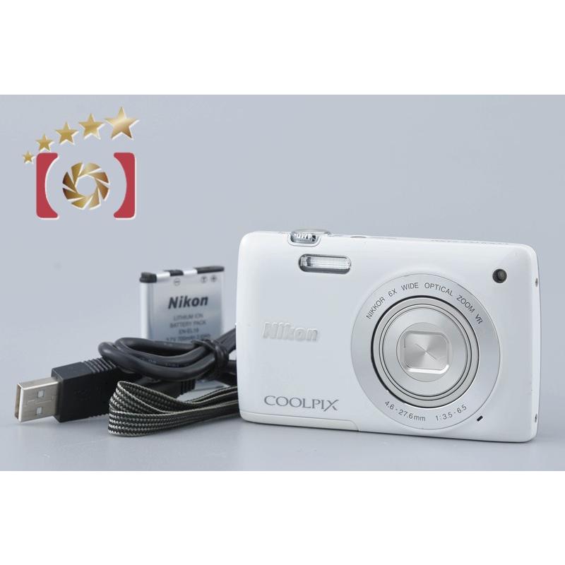 【中古】Nikon ニコン COOLPIX S4300 シェルホワイト コンパクトデジタルカメラ ニコン（Nikon） 【中古】Nikon COOLPIX S4300 シェルホワイト