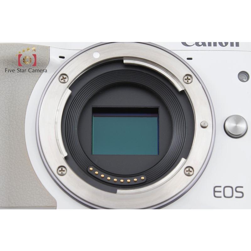 Canon EOS M3 ホワイト レンズ2本付き キヤノン（Canon） 【中古】Canon EOS M3 ホワイト ダブルレンズキット