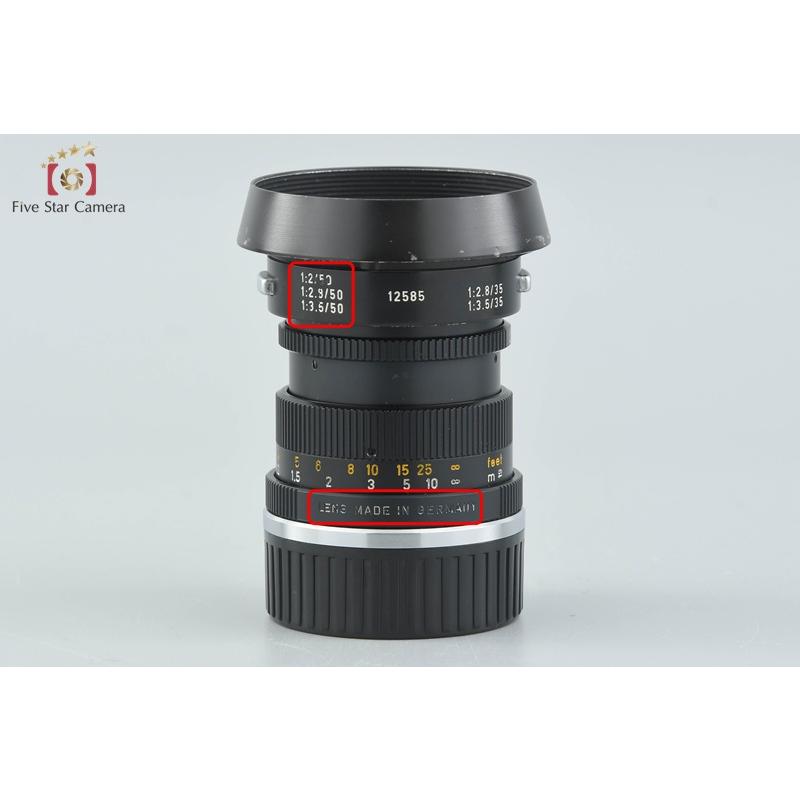 ライカ（Leica） 【中古】Leica Summicron 50mm f/2 第2世代 ライカM