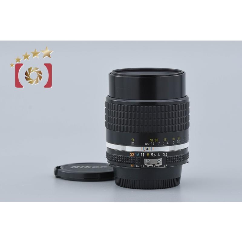 ニコン（Nikon） 【中古】Nikon Ai-S NIKKOR 105mm f/2.5 : 中古カメラ 