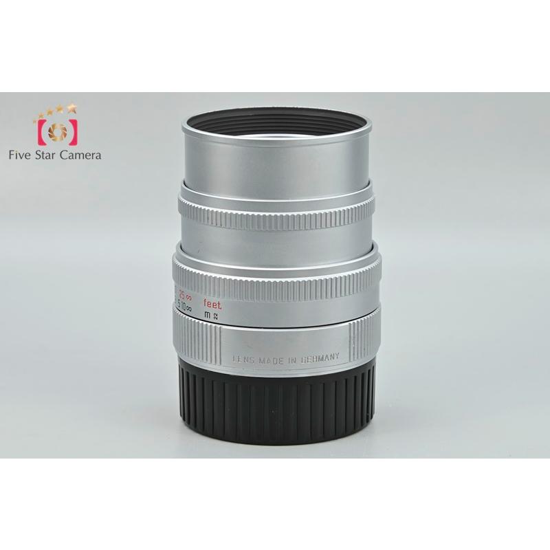 【中古】Leica ライカ SUMMICRON-M 50mm f/2 シルバー E39 第4世代 ライカ（Leica） 【中古】Leica SUMMICRON-M 50mm f/2 シルバー E39 第