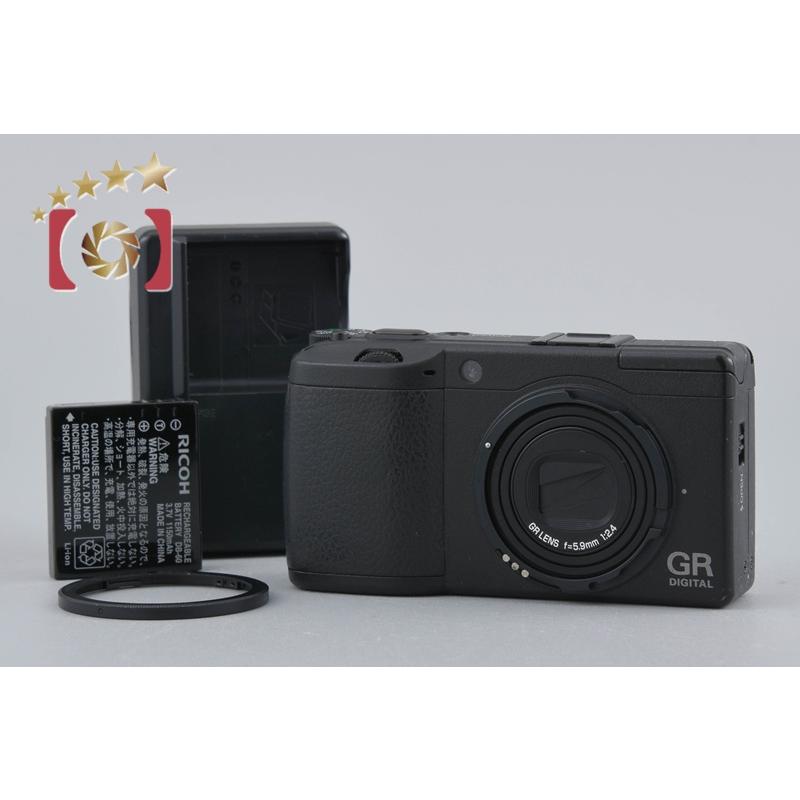 【美品中古】Ricoh GR digital Ⅱ シャッター数1600回 リコー（RICOH） 【中古】RICOH GR DIGITAL II コンパクトデジタル