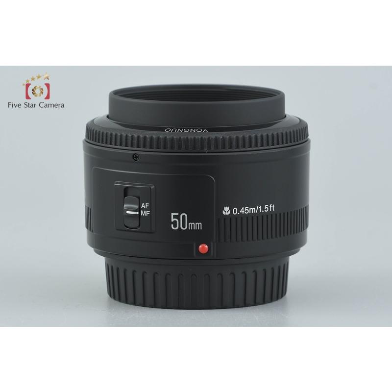 中古】YONGNUO ヨンヌオ YN 50mm f/1.8 キヤノン用 : 中古カメラの