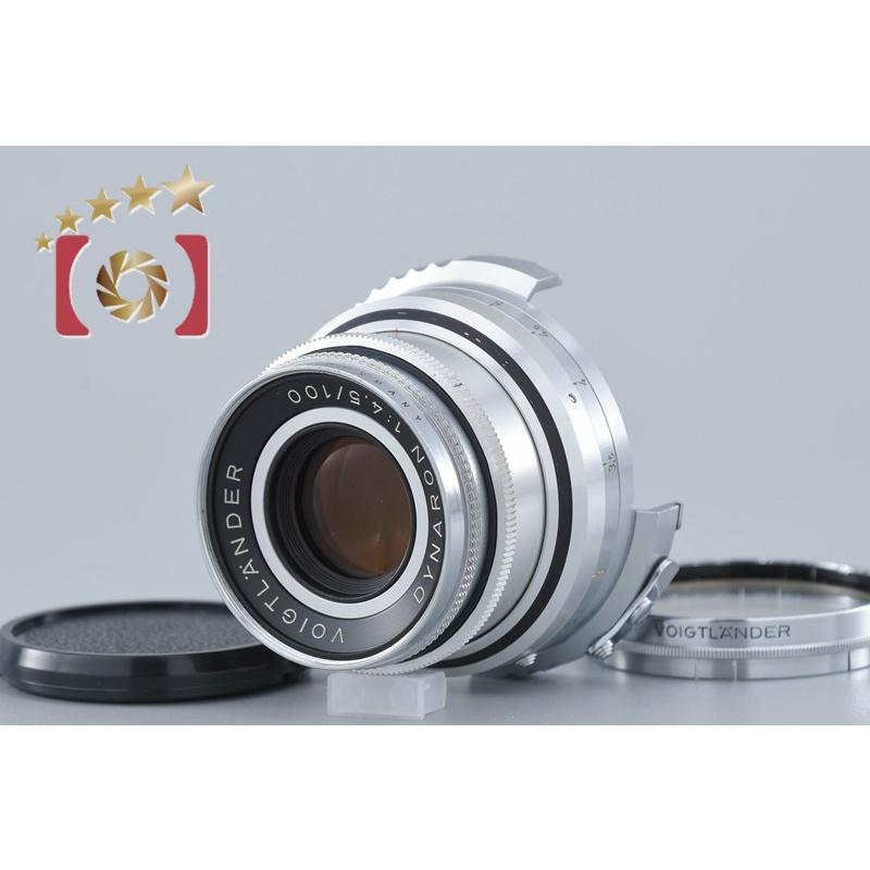 VOIGTLANDER フォクトレンダー　ダイナロン100/4.5 G-1239 Voigtlander 【中古】Voigtlander フォクトレンダー Dynaron 100mm f