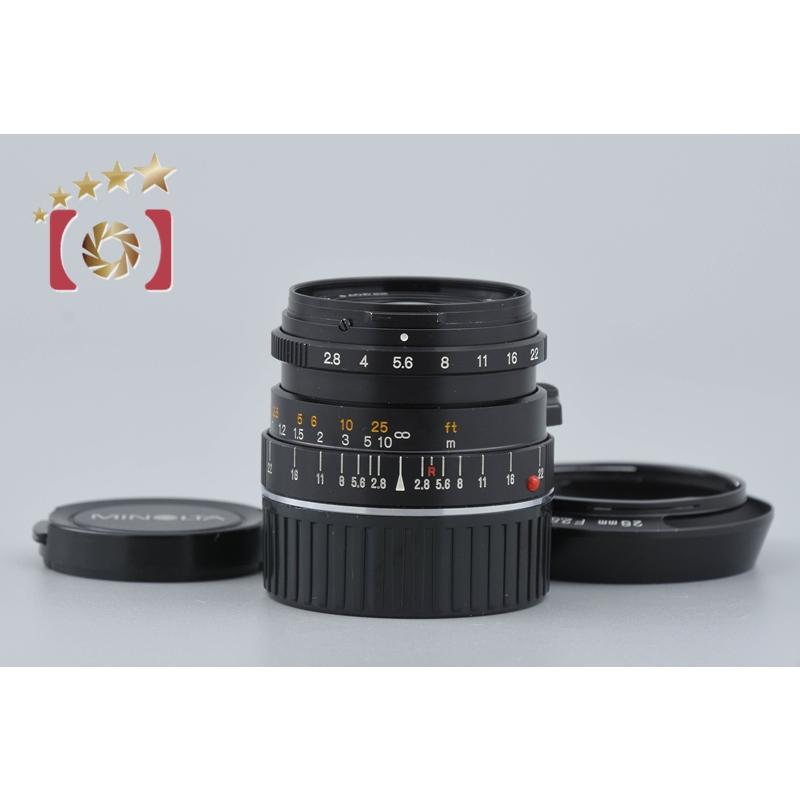 中古】MINOLTA ミノルタ M-ROKKOR 28mm f/2.8 ライカMマウント : 中古