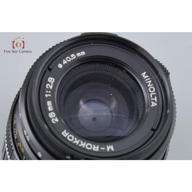 中古】MINOLTA ミノルタ M-ROKKOR 28mm f/2.8 ライカMマウント : 中古