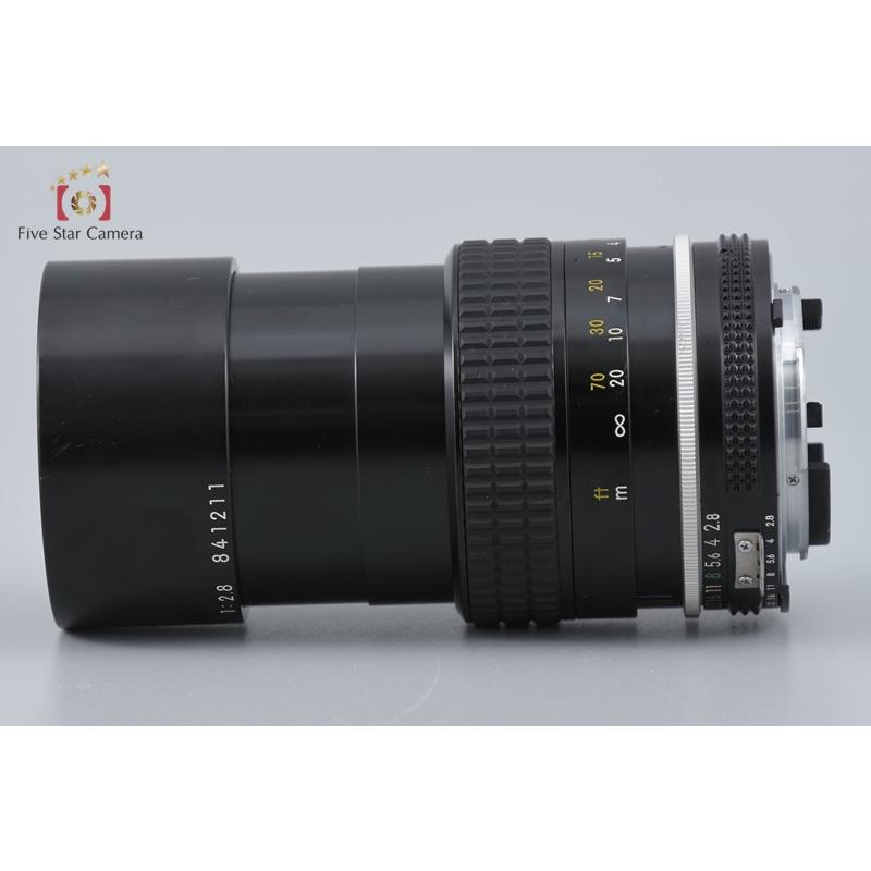 Nikon Ai改 135mm f/2.8 MF 単焦点レンズ ニコンFマウント 【中古 