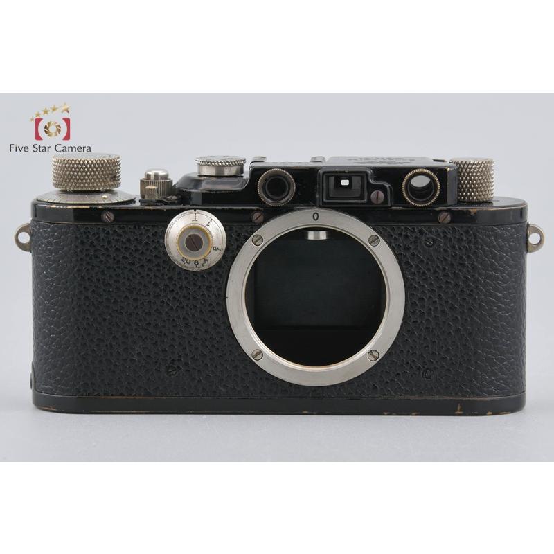 【2025.12月OH済】ライカD IIIブラック ライカ（Leica） 【中古】Leica DIII ブラック レンジファインダー