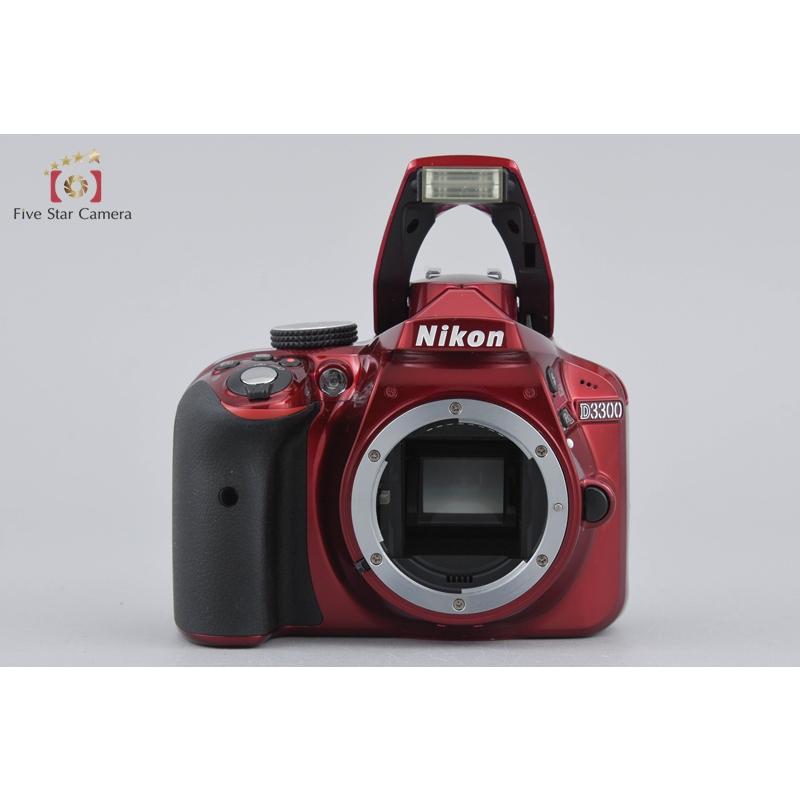 ニコン（Nikon） 【中古】Nikon D3300 レッド デジタル一眼レフカメラ