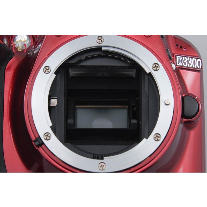ニコン（Nikon） 【中古】Nikon D3300 レッド デジタル一眼レフカメラ