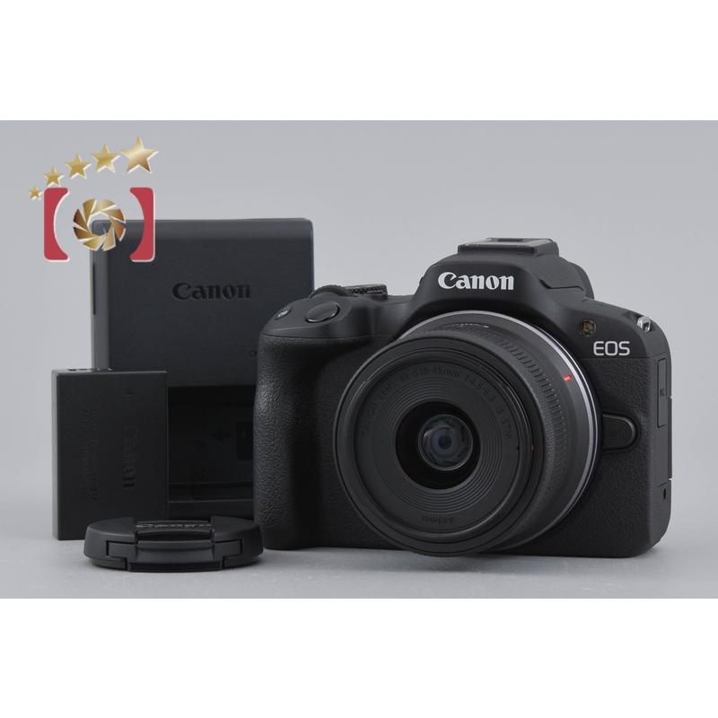 キヤノン（Canon） 【中古】Canon EOS R50 RF-S 18-45 IS STM レンズ