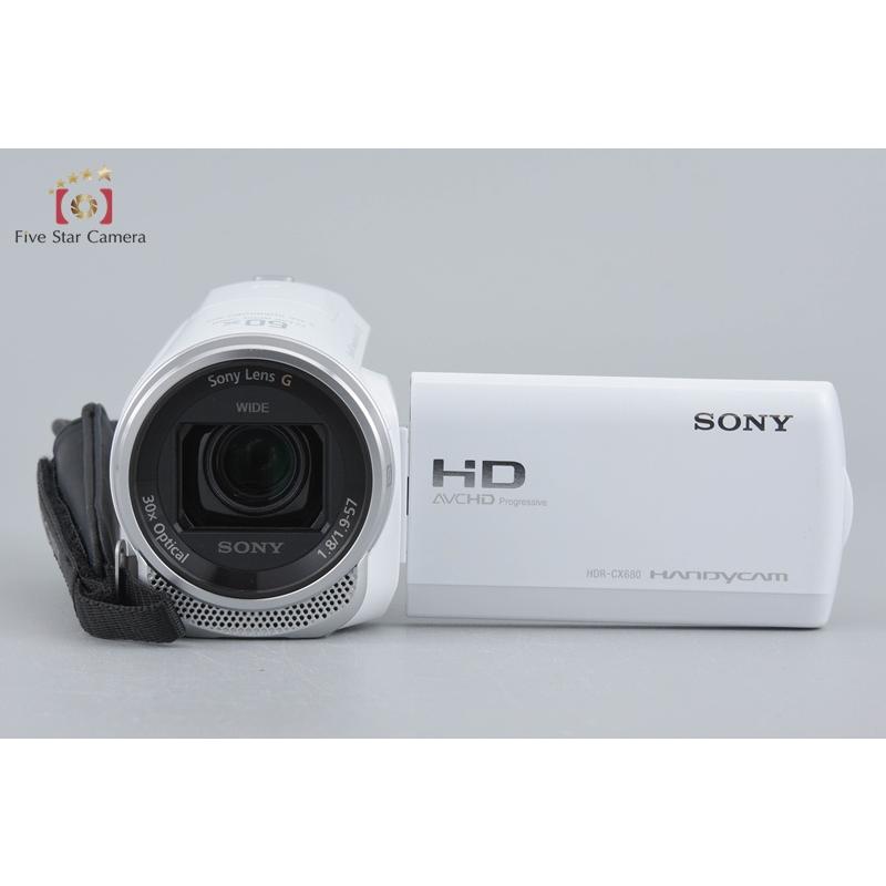 SONY（ソニー） 【中古】SONY ハンディカム HDR-CX680 ホワイト