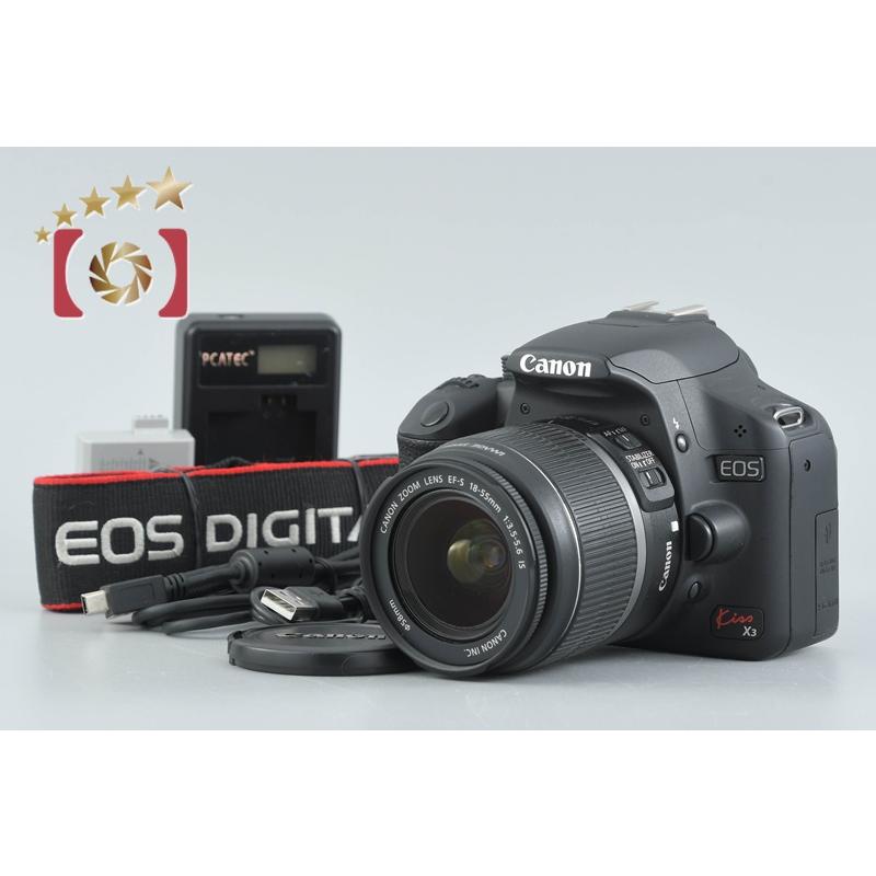 キヤノン（Canon） 【中古】Canon EOS Kiss X3 EF-S 18-55 IS レンズ