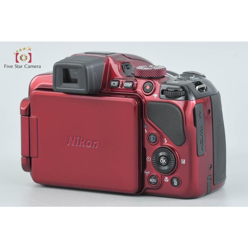 【中古】Nikon ニコン COOLPIX P600 レッド コンパクトデジタルカメラ 元箱付き ニコン（Nikon） 【中古】Nikon COOLPIX P600 レッド コンパクト