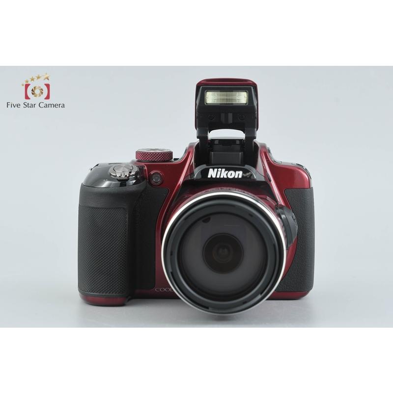 【中古】Nikon ニコン COOLPIX P600 レッド コンパクトデジタルカメラ 元箱付き ニコン（Nikon） 【中古】Nikon COOLPIX P600 レッド コンパクト