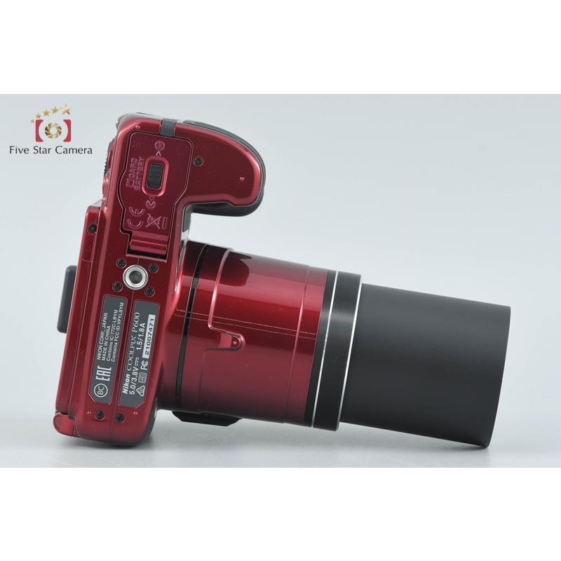 【中古】Nikon ニコン COOLPIX P600 レッド コンパクトデジタルカメラ 元箱付き ニコン（Nikon） 【中古】Nikon COOLPIX P600 レッド コンパクト