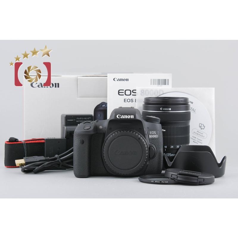 Canon/デジタル一眼/EOS8000D EFS18-135/0910420003380/ABランク/75【中古】 楽天市場】【中古】Canon デジタル一眼レフカメラ EOS 8000D レンズ