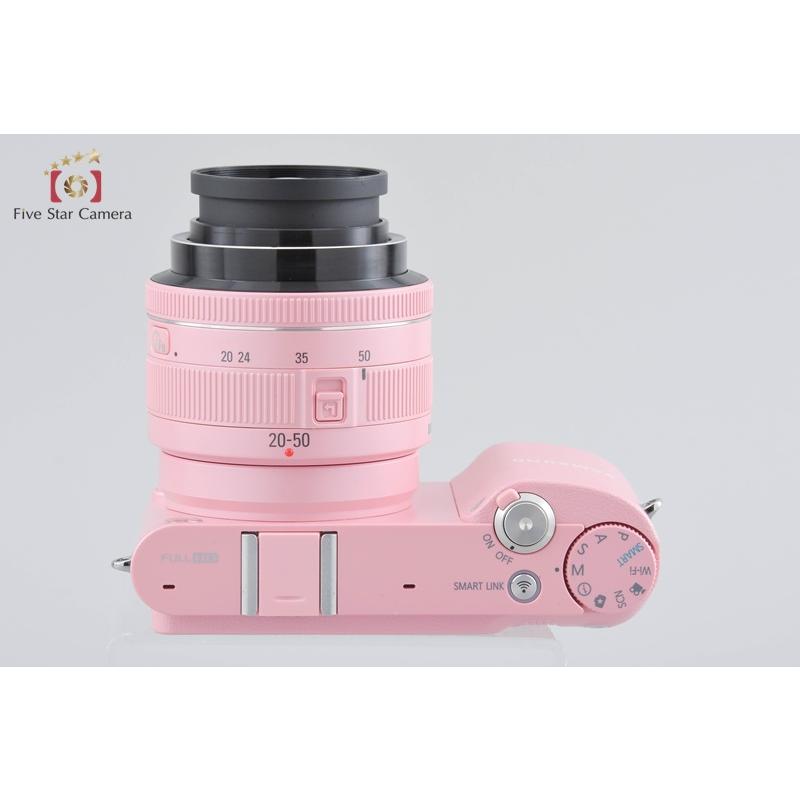 Samsung NX1000 ミラーレス一眼 本体 レンズキット　海外版レア機種 中古】SAMSUNG サムスン NX1000 ピンク + NX 20-50mm f/3.5-5.6 ED II