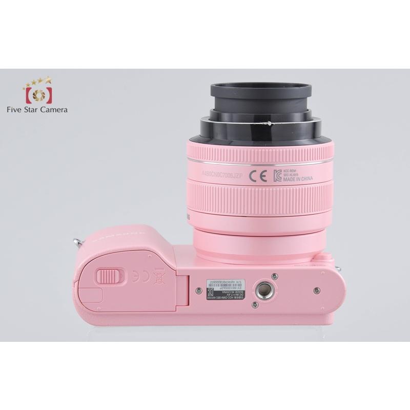 中古】SAMSUNG サムスン NX1000 ピンク + NX 20-50mm f/3.5-5.6 ED II