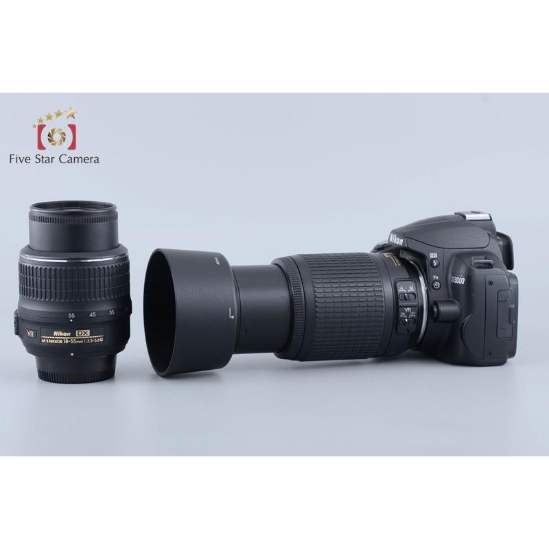 ニコン　Nikon　D3000 ダブルズームキット　中古 ニコン（Nikon） 【中古】Nikon D3000 ダブルズームキット : 中古
