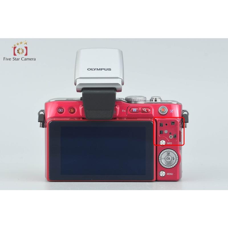 中古】OLYMPUS オリンパス PEN Lite E-PL3 ダブルズームレンズキット 