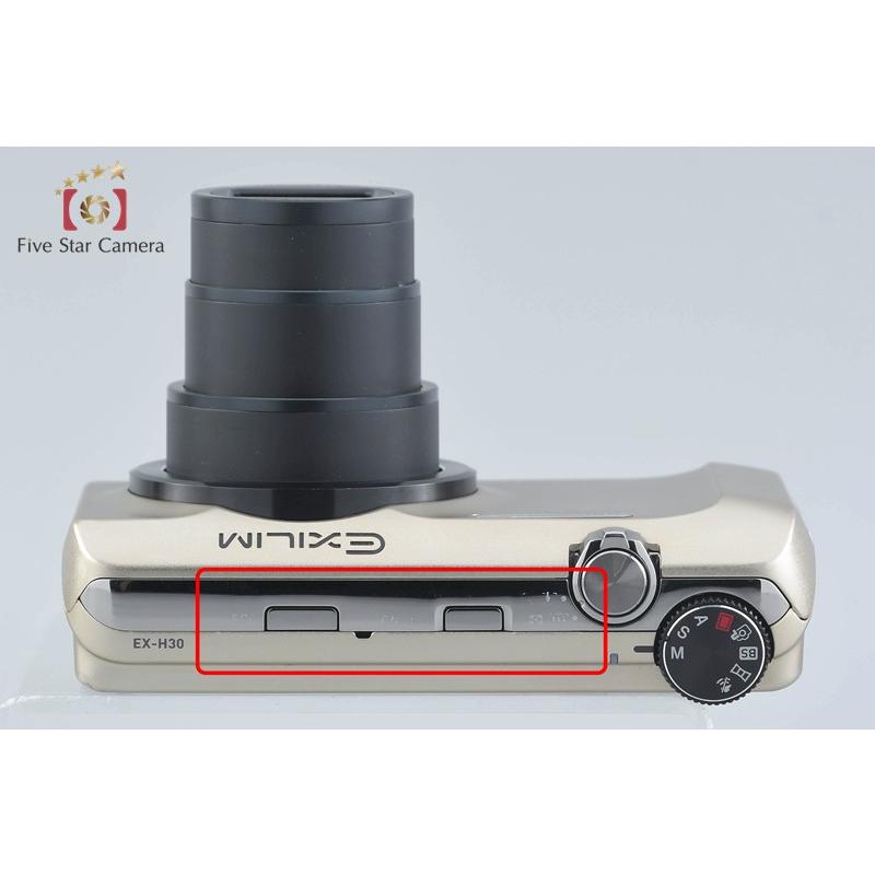 CASIO（カシオ） 【中古】Casio EXILIM EX-H30 ゴールド コンパクト