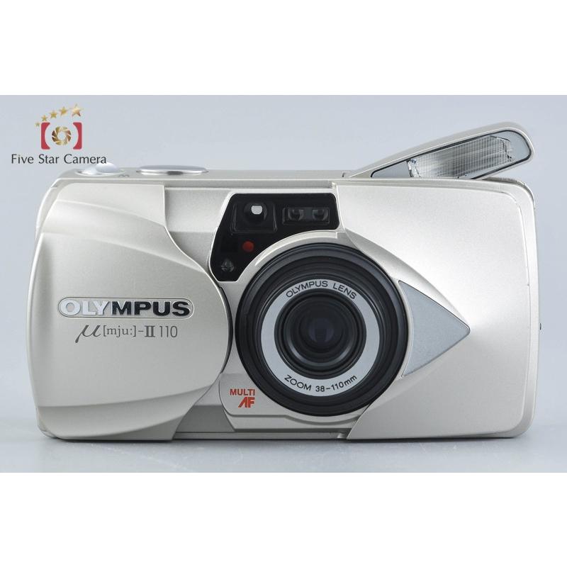 OLYMPUS μ[mju:]-II 110 コンパクトフィルムカメラ　【美品】 オリンパス（OLYMPUS） 【中古】OLYMPUS μ[mju:]-II ミューII 110