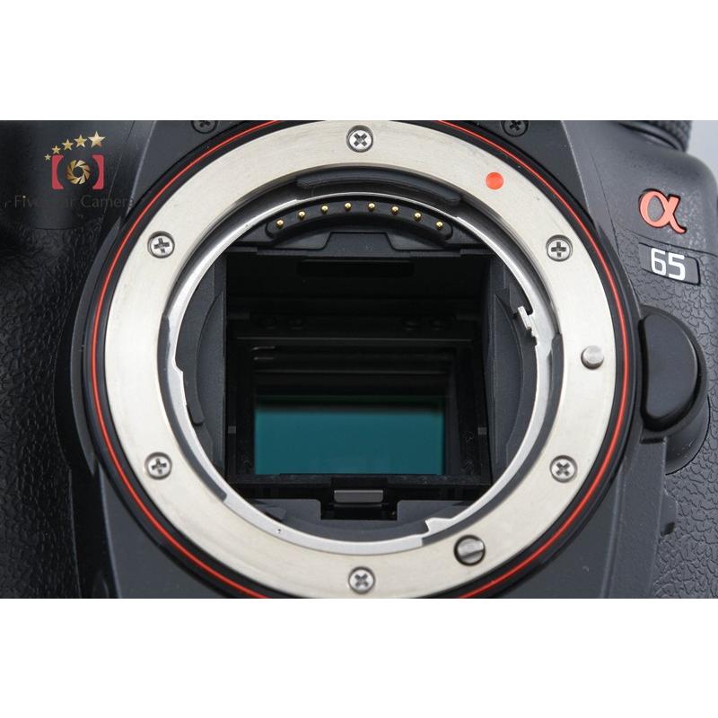 SONY ソニー デジタル一眼レフカメラ a65 SLT-A65V α65 | デジタル一眼カメラα（アルファ） | ソニー