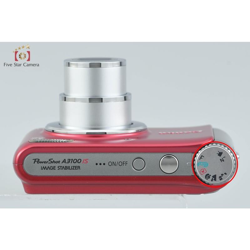 キヤノン（Canon） 【中古】Canon PowerShot A3100 IS レッド
