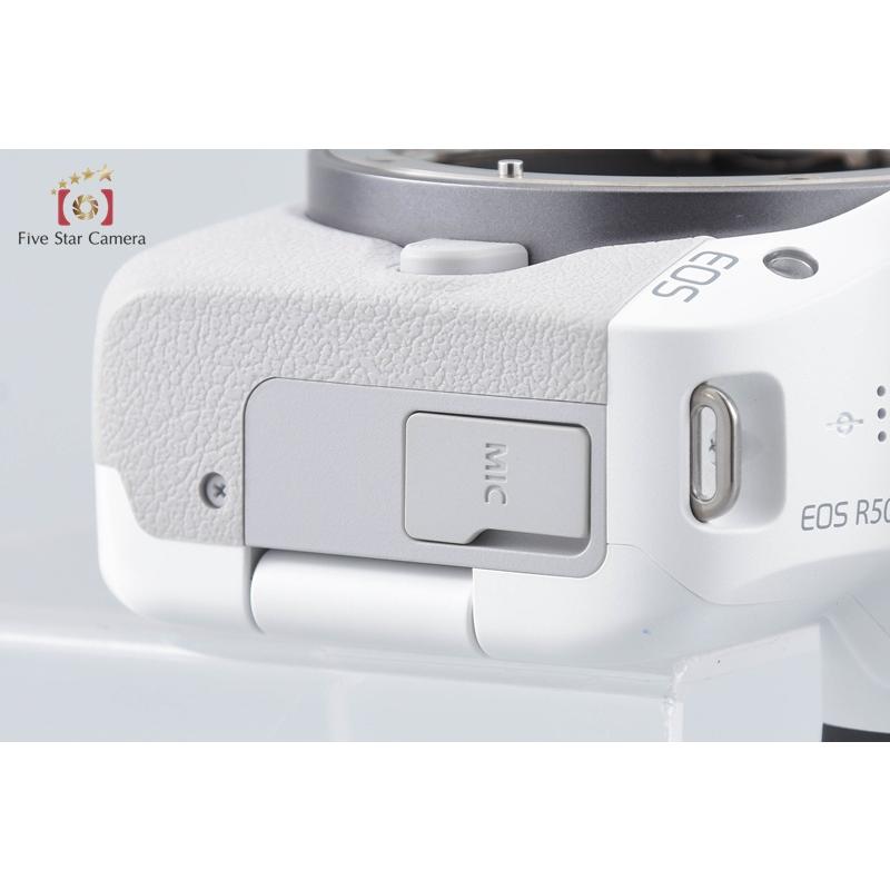 キヤノン（Canon） 【中古】Canon EOS R50 ホワイト ミラーレス一眼