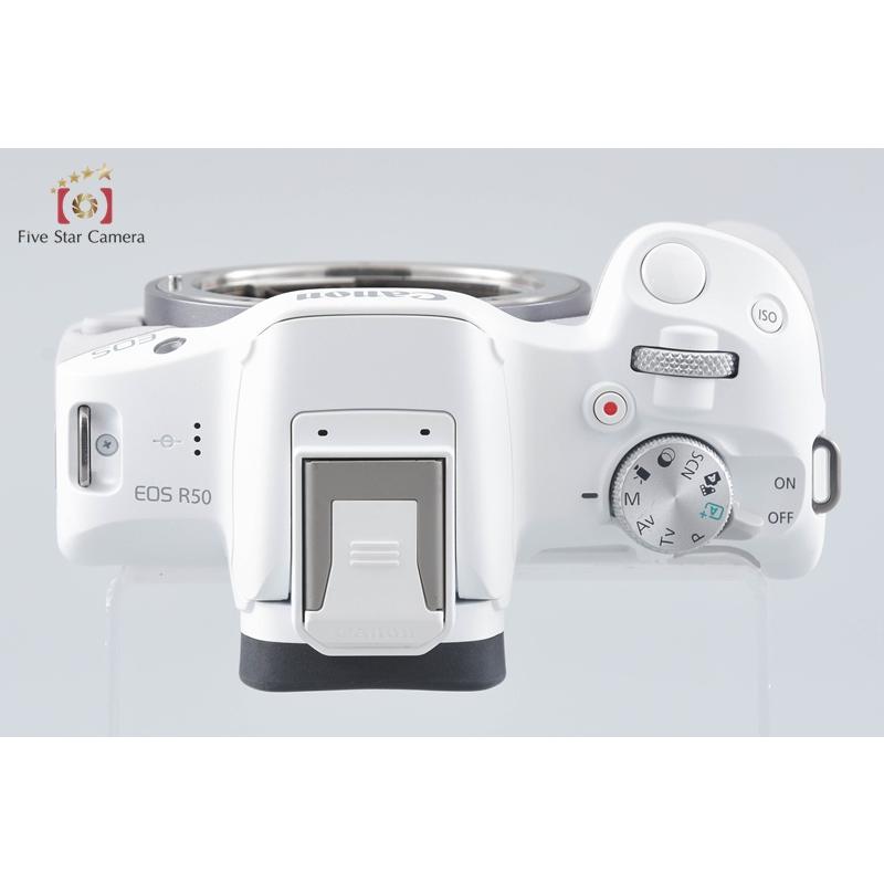 キヤノン（Canon） 【中古】Canon EOS R50 ホワイト ミラーレス一眼