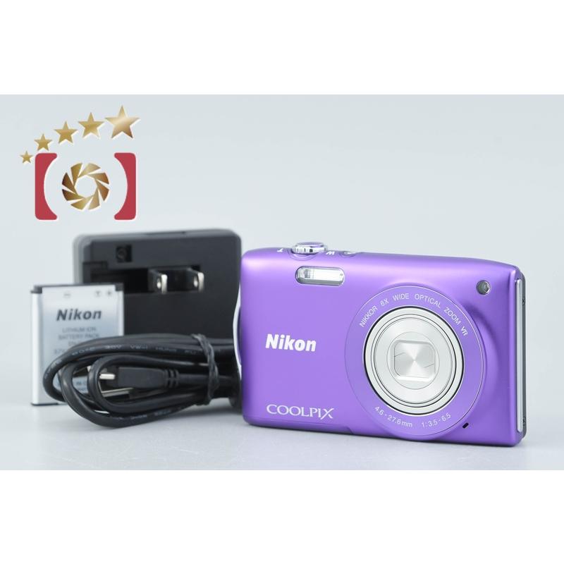 ニコン（Nikon） 【中古】Nikon COOLPIX S3300 ラベンダーパープル
