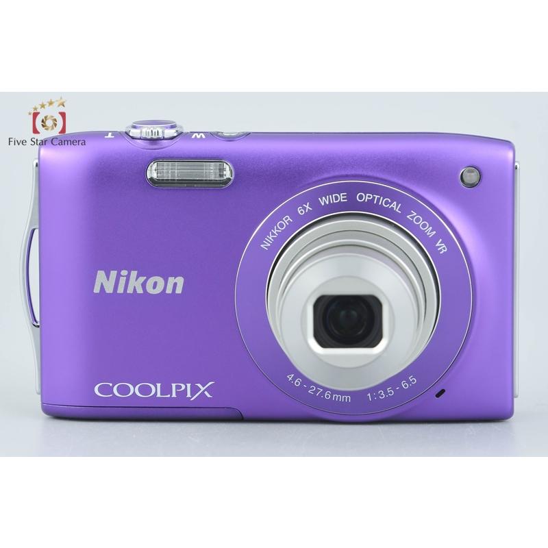 ニコン（Nikon） 【中古】Nikon COOLPIX S3300 ラベンダーパープル