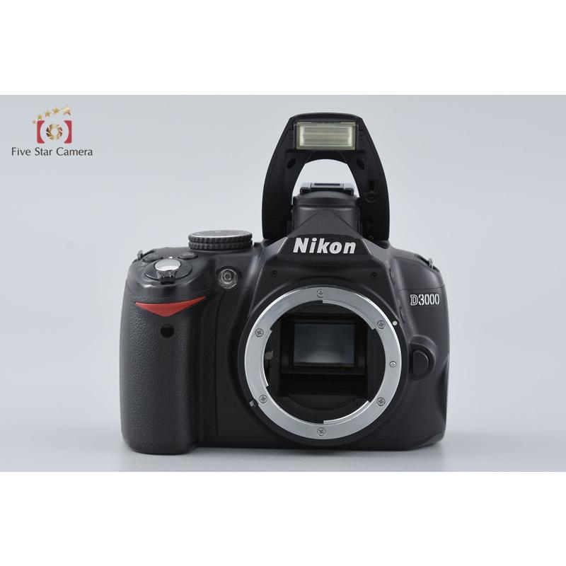 ニコン（Nikon） 【中古】Nikon D3000 ブラック デジタル一眼レフ