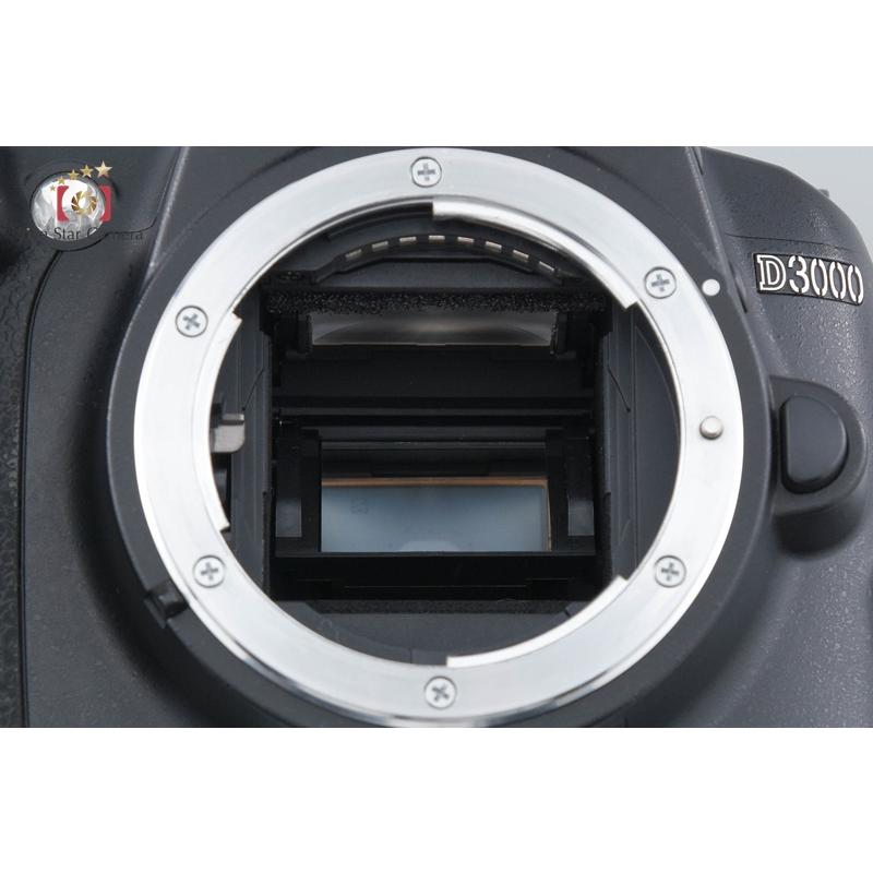 ニコン（Nikon） 【中古】Nikon D3000 ブラック デジタル一眼レフ 