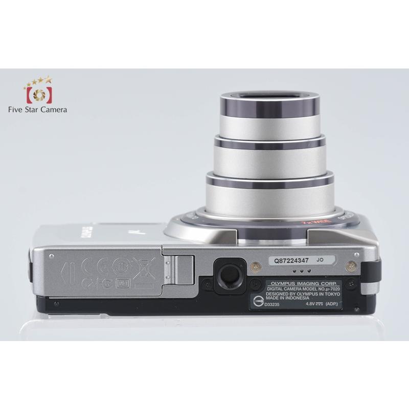 オリンパス（OLYMPUS） 【中古】OLYMPUS μ-7020 シルバー コンパクト