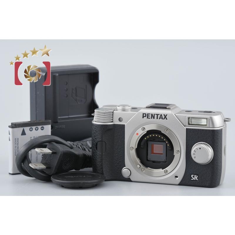 ペンタックス 【中古】PENTAX Q10 シルバー ミラーレス一眼カメラ