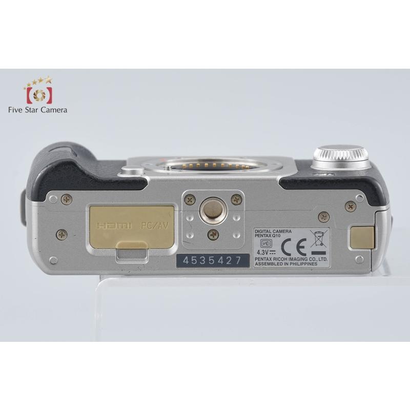 ペンタックス 【中古】PENTAX Q10 シルバー ミラーレス一眼カメラ
