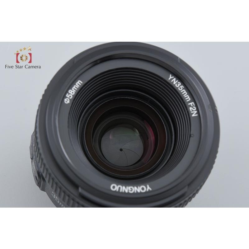 中古】YONGNUO ヨンヌオ YN 35mm f/2 N ニコン用 : 中古カメラの 