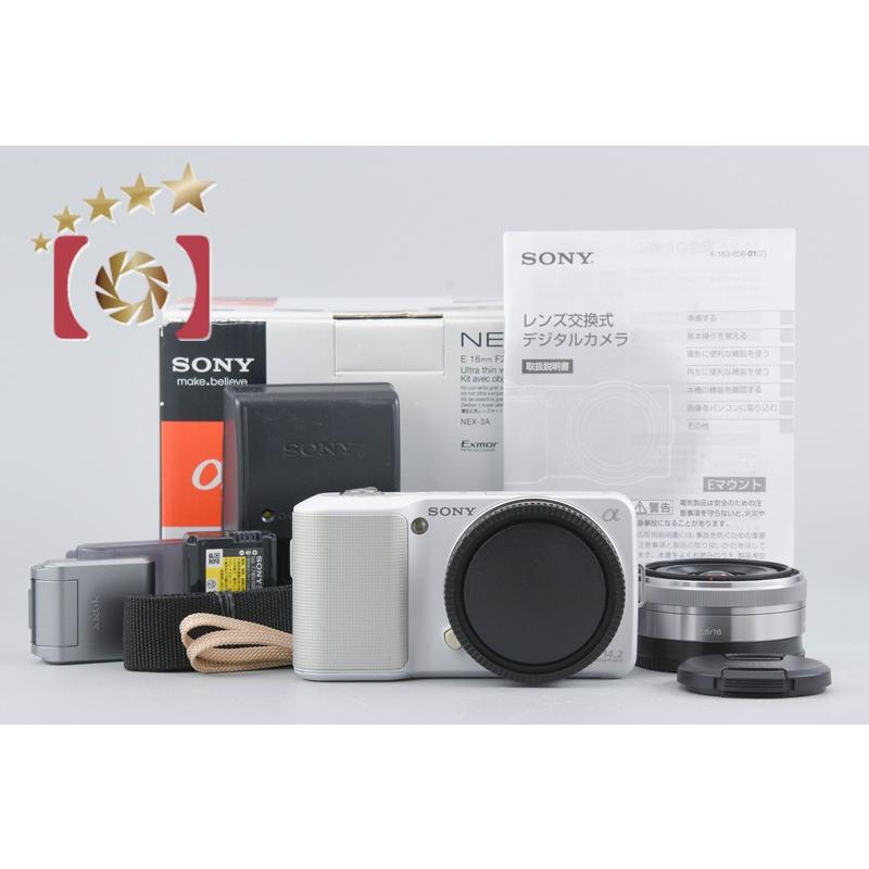 SONY（ソニー） 【中古】SONY α NEX-3 薄型広角レンズキット ホワイト 