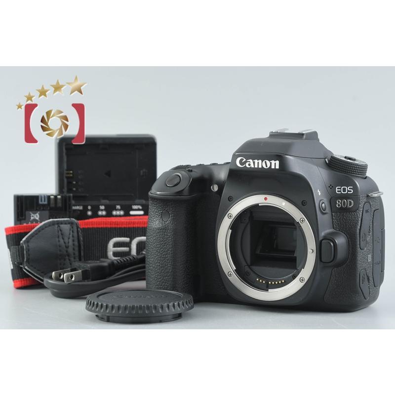 キヤノン Canon EOS 80D ボディ デジタル 一眼レフカメラ 【中古】 キヤノン（Canon） 【中古】Canon EOS 80D デジタル一眼レフカメラ
